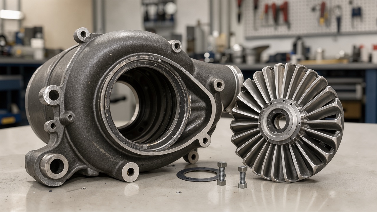 Turbosprężarka bmw