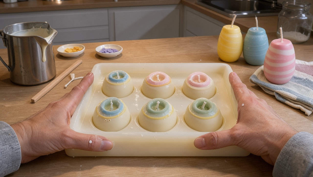 Pachnące świece sojowe